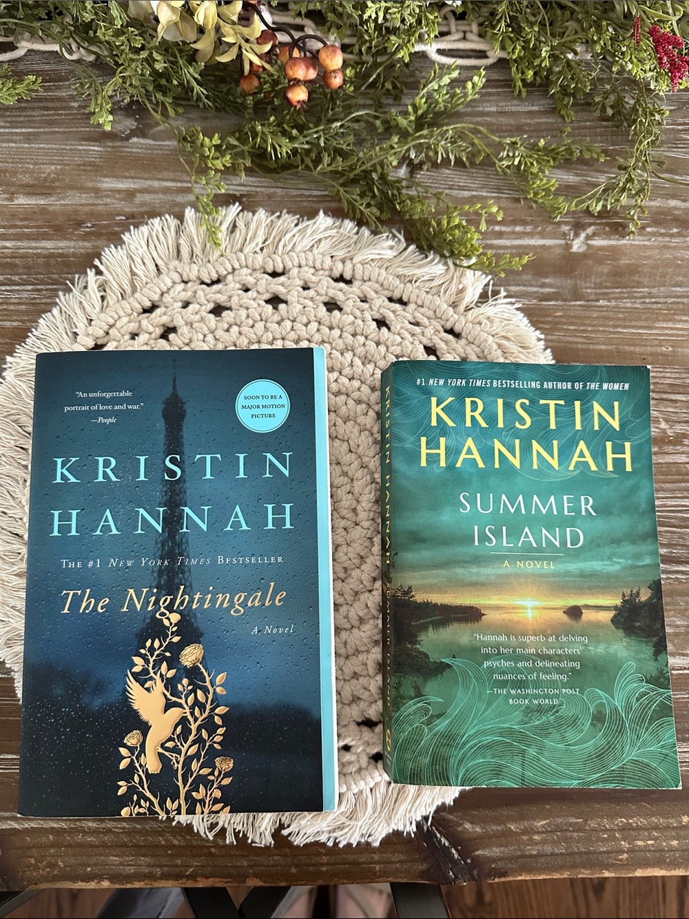 2 Books - The Nightingale and Summer Island